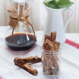 Apricot and Chocolate Biscotti