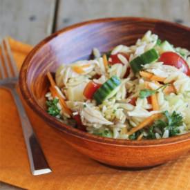 Orzo Salad with Vegetables