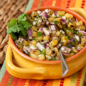 Grilled Pineapple Salsa