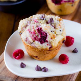 Raspberry Chocolate Chip Muffins