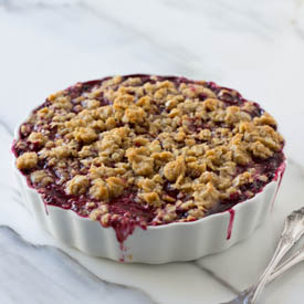 Blackberry Crisp