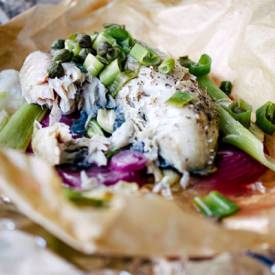 Mackerel en Papillote