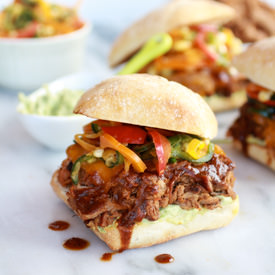 Cheesy Crockpot Cajun Pulled Pork
