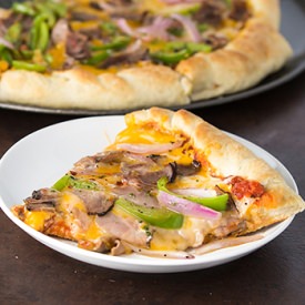 Philly Cheesesteak Pizza