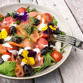 Smoked Salmon Salad