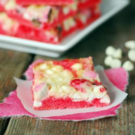 Raspberry Chocolate Magic Bars