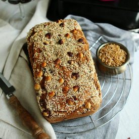 Kamut Spelt Bread with Dried Plums