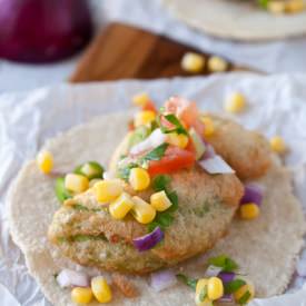 Beer Battered Avocado Tacos