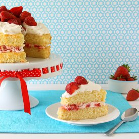 Layered Strawberry Shortcake