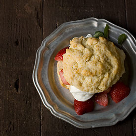 Drunken Strawberry Shortcake