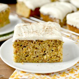 Magic Carrot Cake Bars