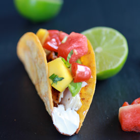 Coconut Lime Mahi Mahi Tacos