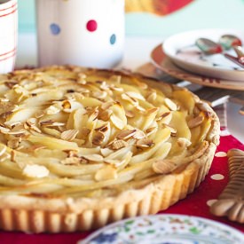 Pear Tart with Creme Patissiere