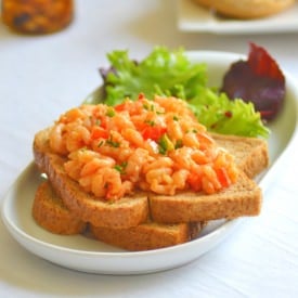Prawn Sandwich with a Spicy Kick