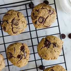 Quinoa Chocolate Chip Cookies (GF)