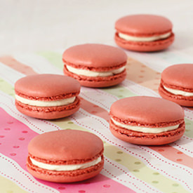 Red Velvet Macarons