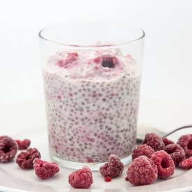 Raspberry Chia Pudding
