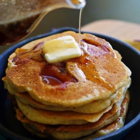Bacon-Banana Pancakes