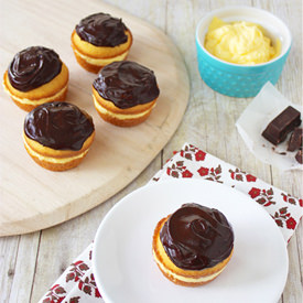 Mini Boston Cream Pies