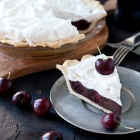 Chocolate Stout Cherry Pie