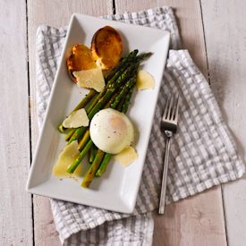 Roasted Asparagus & Egg