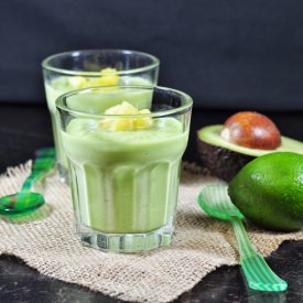 Avocado Pineapple Lime Smoothie