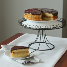 Peanut Butter Boston Cream Pie