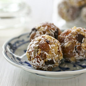 Persimmon Walnut Energy Bites