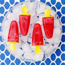 Berry Beer and Lime Popsicles