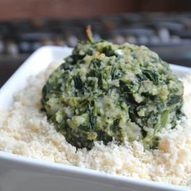 Spinach Parmesan Cakes