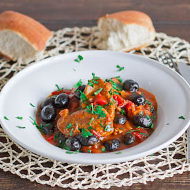 Olive Stew With Pork