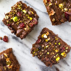 Trail Mix Brownies