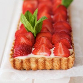 Simple Strawberry Tart