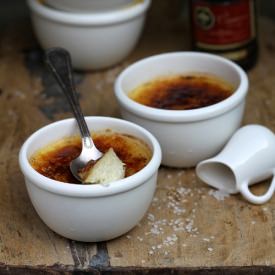 Ginger Lemon Crème Brûlée