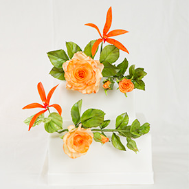 Sugar Paste Full Blown Roses