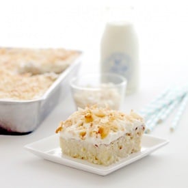 Tres Leches Coconut Cake