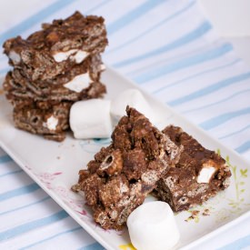 Muddy Buddy Smores Bars