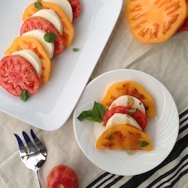 Heirloom Tomato & Mozzarella Salad