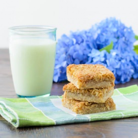 Golden Coconut Bars
