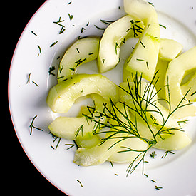 Sautéed Cucumbers