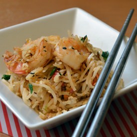 Sweet and Spicy Shrimp Noodles