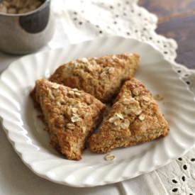Oatmeal & Brown Sugar Scones
