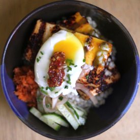 Summer Tofu Korean Bibimbap