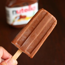 Banana Nutella Fudgesicles