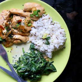 Chicken in Spicy Honey Sauce