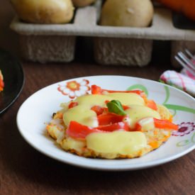Doughless Vegetable Mini Pizza