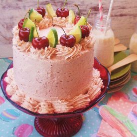 Margarita & Cherry Layer Cake