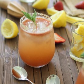 Strawberry Basil Lemonade