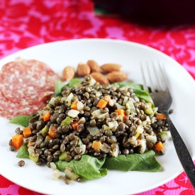French Picnic Lentil Salad