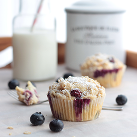 Blueberry Streusel Muffins